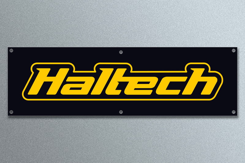 Haltech Indoor Banner 2.0m (6.5 ft) Size: 2.0m x 0.6m / 78" x 23"