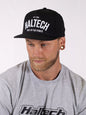 Haltech Snapback Cap - Black & White Size: One size fits all.