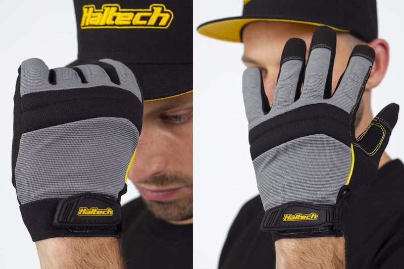 Haltech Workshop Gloves - XL Size: One size fits all