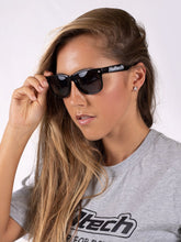 Load image into Gallery viewer, Haltech Event Sunglasses - Black w/White Logo
