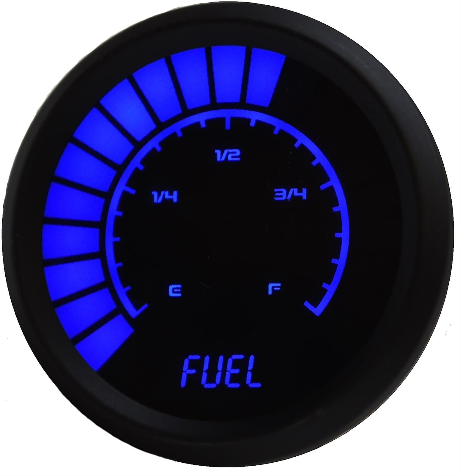 2-1/16 Analog Bargraph Fuel Level Gauge