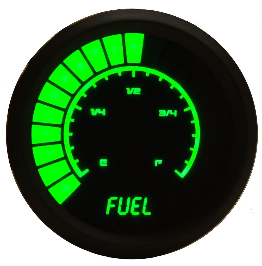 2-1/16 Analog Bargraph Fuel Level Gauge