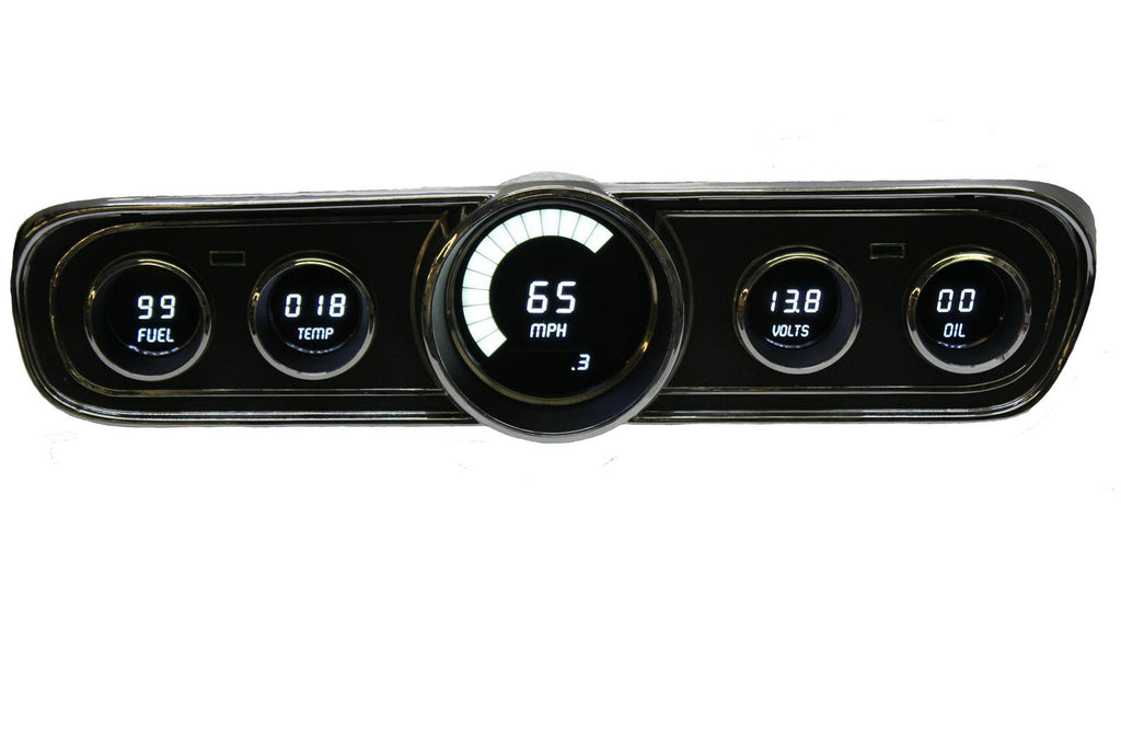 LED Digital Gauge Panel 1965-1966 Ford Mustang