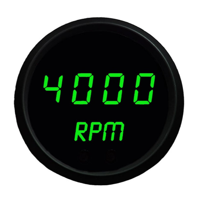 2-1/16 LED Digital Tach Programmable 9900 RPM