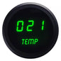2-1/16 LED Digital Water Temp Gauge 18-255 Degr