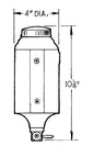 JR Dragster Fuel Cell 1qt. W/O Foam