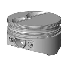 Load image into Gallery viewer, SBF Flat Top Piston Set 4.020 Bore -6.5cc