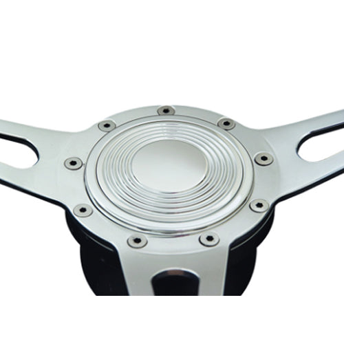 Horn Cover Assembly Groovy Logo Polished