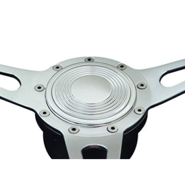 Horn Cover Assembly Groovy Logo Polished