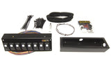 Trail Rocker 8-Switch Panel; Flange Mount;
