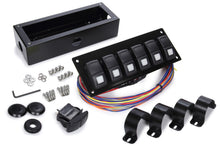Load image into Gallery viewer, Track Rocker 6-Switch Panel; Roll Bar Mount;