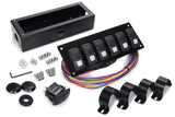 Track Rocker 6-Switch Panel; Roll Bar Mount;