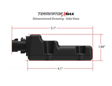 Load image into Gallery viewer, Terminator X Max Measurements - Side View.jpg