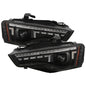 Spyder 13-17 Audi A5 HID Model Only Projector Headlights - Black (PRO-YD-AA513HIDSI-SEQGR-BK)