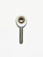 Wilwood bearing rod end male 1/4 ball ID 1/4-28 X1.00 ext. thd 3/8 width ptfe insert