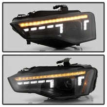 Load image into Gallery viewer, Spyder 13-17 Audi A5 HID Model Only Projector Headlights - Black (PRO-YD-AA513HIDSI-SEQGR-BK)