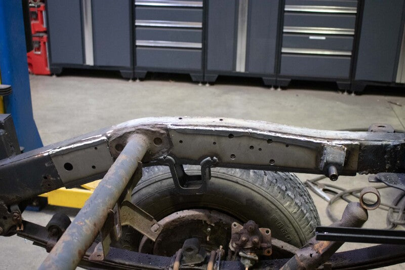 Rustbuster Over Axle Frame Section Right Side