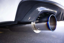 Load image into Gallery viewer, Greddy PE-TR Rolled Tip-Burnt-Ti L 190mm x 115mm
