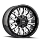ION Type 152 20x9 / 5x127 BP / 0mm Offset / 87.1mm Hub Black/Machined Wheel