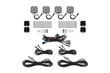 Load image into Gallery viewer, Diode Dyamics Rock Light - Red/White M8 Magnet 4-Pack