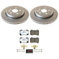 Power Stop 18-26 Dodge Durango Rear Z36 Coated Truck & Tow Brake Kit