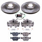 Power Stop 01-06 BMW M3 Front Autospecialty Kit w/Cals