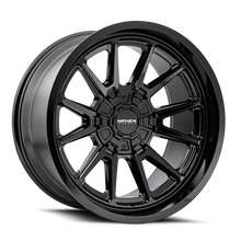 Load image into Gallery viewer, Mayhem 8116 Intrepid 20x10 / 6x135/139.7 BP / 24mm Offset / 106mm Hub Gloss Black Wheel