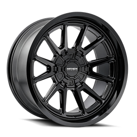 Mayhem 8116 Intrepid 18x9 / 8x170 BP / -12mm Offset / 125.2mm Hub Gloss Black Wheel