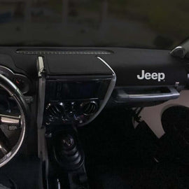 Covercraft 22-24 Jeep Grand Cherokee - Display w Speakers/Charging Indicators LE Dash Cover W Logo