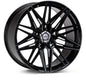 Vossen HF7 - 22x10 - ET26 - 5x112 - 66.56 - DEEP - GB - Gloss Black Wheel