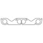 Cometic Chevy Gen1 SB V8 .060in HTS Exhaust Mani Gskt Set-2.00in Round Port-Hooker/Stahl Bolt Patt