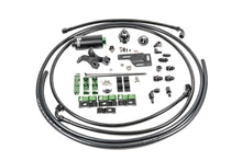 Load image into Gallery viewer, Radium Engineering Mitsubishi EVO 1-6 Fuel Hanger Plumbing Kit - Microglass Filter