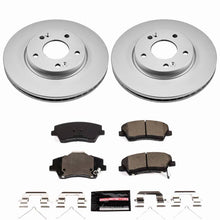 Load image into Gallery viewer, Power Stop 17-20 Hyundai Elantra Front Z23 Coated Brake Kit