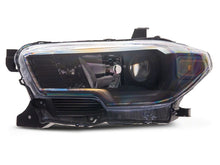 Load image into Gallery viewer, Raxiom 16-23 Toyota Tacoma Axial Series OE Replacement Headlights- Black Housing- Clear Lens