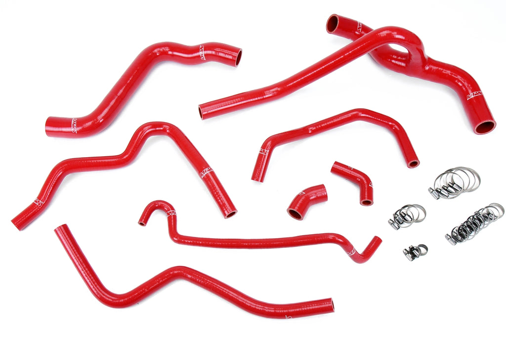HPS Performance Silicone Hose Kit - Radiator and Heater Hose 57-1400-RED