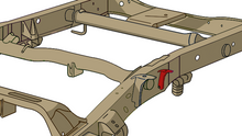 Load image into Gallery viewer, Rustbuster Center Bed Mount