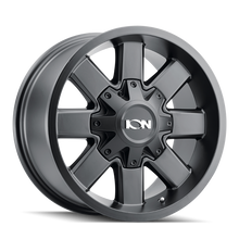 Load image into Gallery viewer, ION 141 20x9 / 8x170 BP / 18mm Offset / 125.2mm Hub Satin Black Wheel