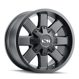 ION 141 17x9 / 8x170 BP / 18mm Offset / 125.2mm Hub Satin Black Wheel
