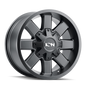 ION 141 20x9 / 8x165.1 BP / 18mm Offset / 125.2mm Hub Satin Black Wheel
