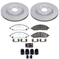 Power Stop 20-25 Chrysler Pacifica Front Z36 Coated Truck & Tow Brake Kit