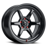 Kansei K14B Roku 18x9.5in / BLANK BP / 38mm Offset / 66.56mm Bore - Gloss Black