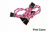 Fishbone Offroad Paracord Zipper Pulls 5 Pcs Pink Camo