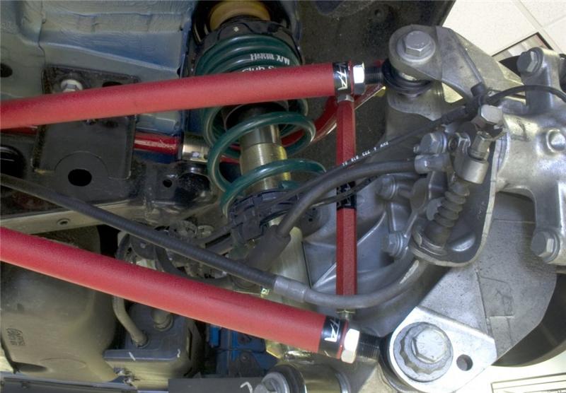 ALTA 02-12 Mini Cooper/S/JCW (Incl. 05-12 Convertible) & 09-12 Clubman Front Endlinks Adj Pair - Red