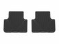 WeatherTech 17-25 Audi Q7 2nd Row Rear All-Weather Floor Mats - Black