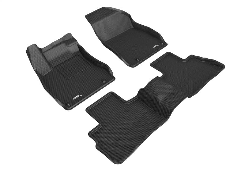 3D MAXpider 20-21 Nissan Sentra Kagu 1st & 2nd Rows - Black