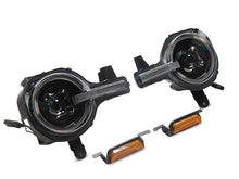 Load image into Gallery viewer, Raxiom 21-26 Ford Bronco LED Halo Headlights with Amber Backlight- Black Housing- Clear Lens
