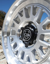 Load image into Gallery viewer, ICON Anza 17x8.5 / 6x5.5 / 0mm / 4.75in BS Silver Machined Wheel