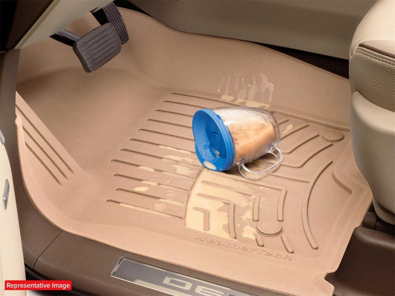 WeatherTech 21-25 Lexus ES 250 AWD Rear Floor Liner HP - Black