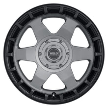 Load image into Gallery viewer, Weld Off-Road Ridge 20x9 - 8x180 BP - ET0 - 124.3mm CB - Satin Gunmetal Wheel (Black Ring)
