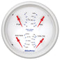 Autometer Marine White 5in Gauge Quad